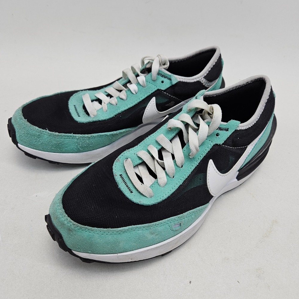 Nike Waffle One GS Washed Teal Black White DC0481-008 6.5Y Mens Womens 8